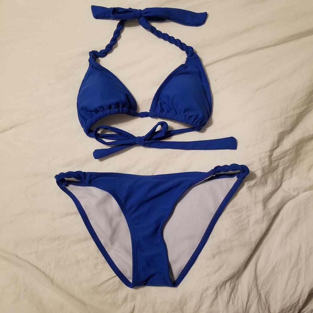 Cobalt Triangle Bikini